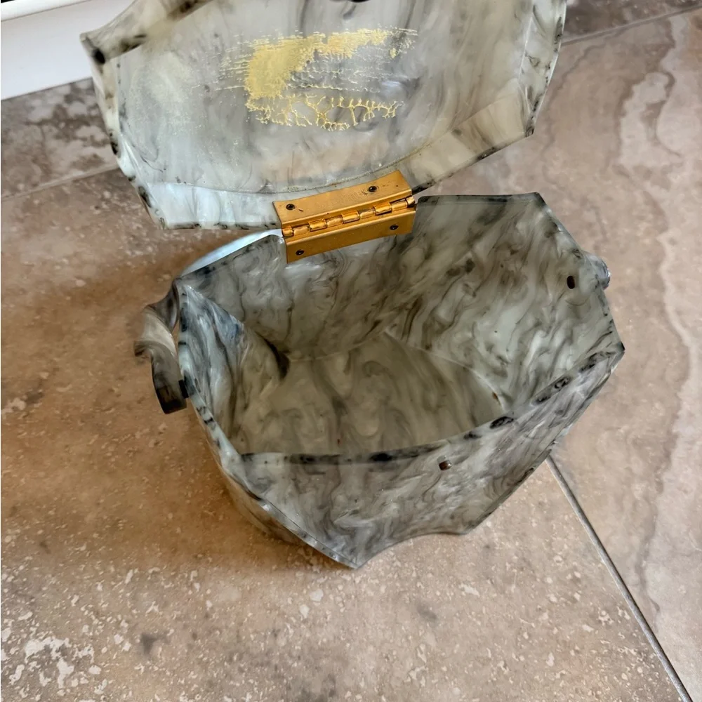 Marbled Gray Handbag - Picture 5 of 5